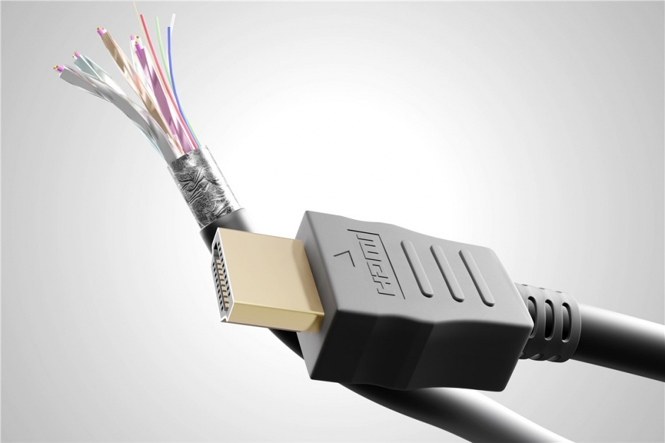 Imagine Cablu HDMI 4K30Hz T-T 15m Negru, Goobay 31912