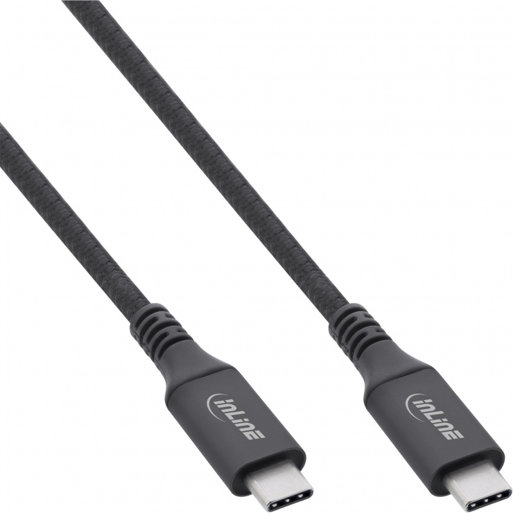 Imagine Cablu USB 4 Gen 3x2 type C la type C 100W 1m, Inline IL35901A