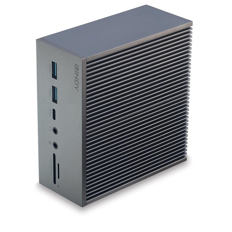 Imagine Docking station DST-Pro 100 USB type C la DisplayPort/2 x HDMI 4K60Hz + Gigabit + PD 100W, Lindy L43