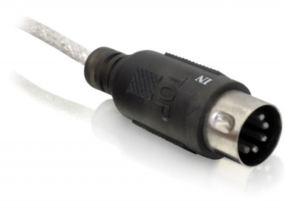 Imagine Cablu USB 2.0 la Midi T-T 1.8m, Delock 61640