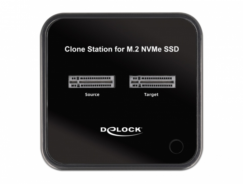 Imagine Docking station USB 3.2-C Gen 2 pentru 2 x M.2 NVMe PCIe SSD cu functie de clona, Delock 64177