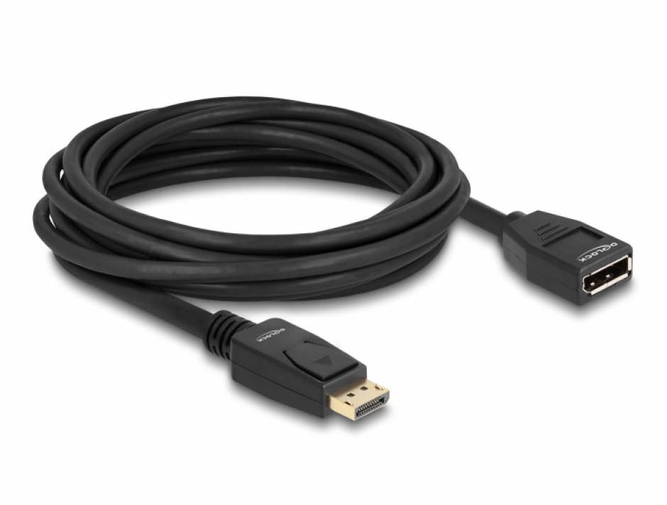 Imagine Cablu prelungitor Displayport 4K60Hz T-M 5m, Delock 80004