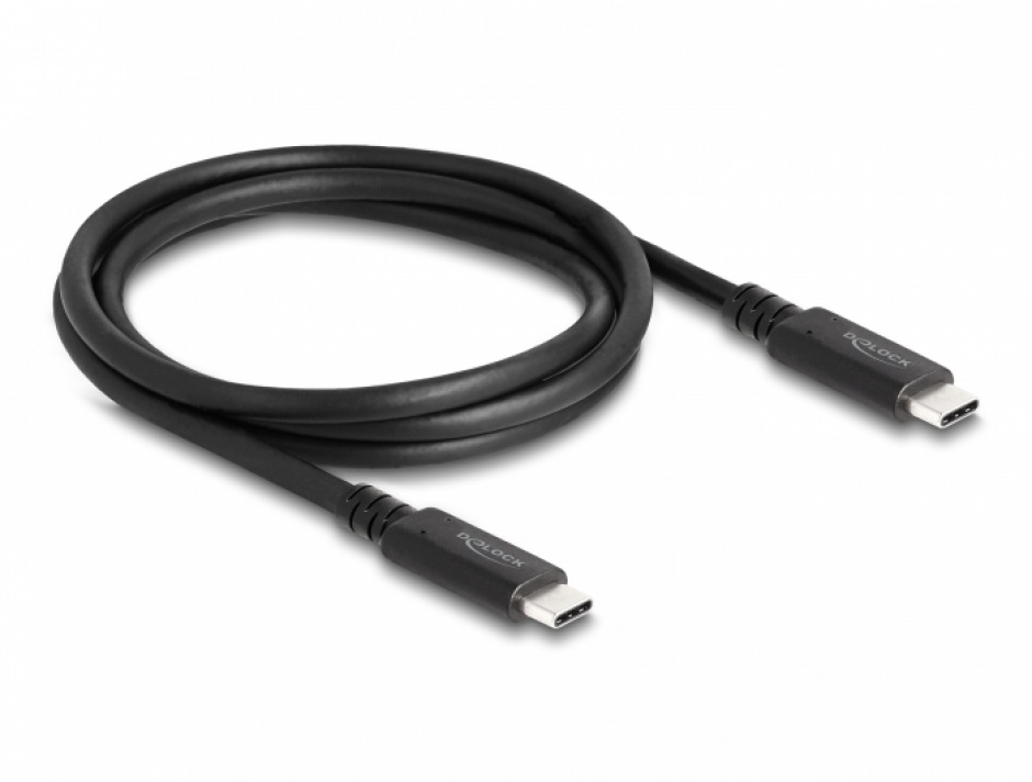 Imagine Cablu USB 4 type C PD 3.1 T-T 240W 1.2m, Delock 80009