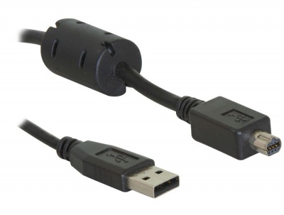 Imagine Cablu USB pentru Nikon 8 pini 1.5m, Delock 82218