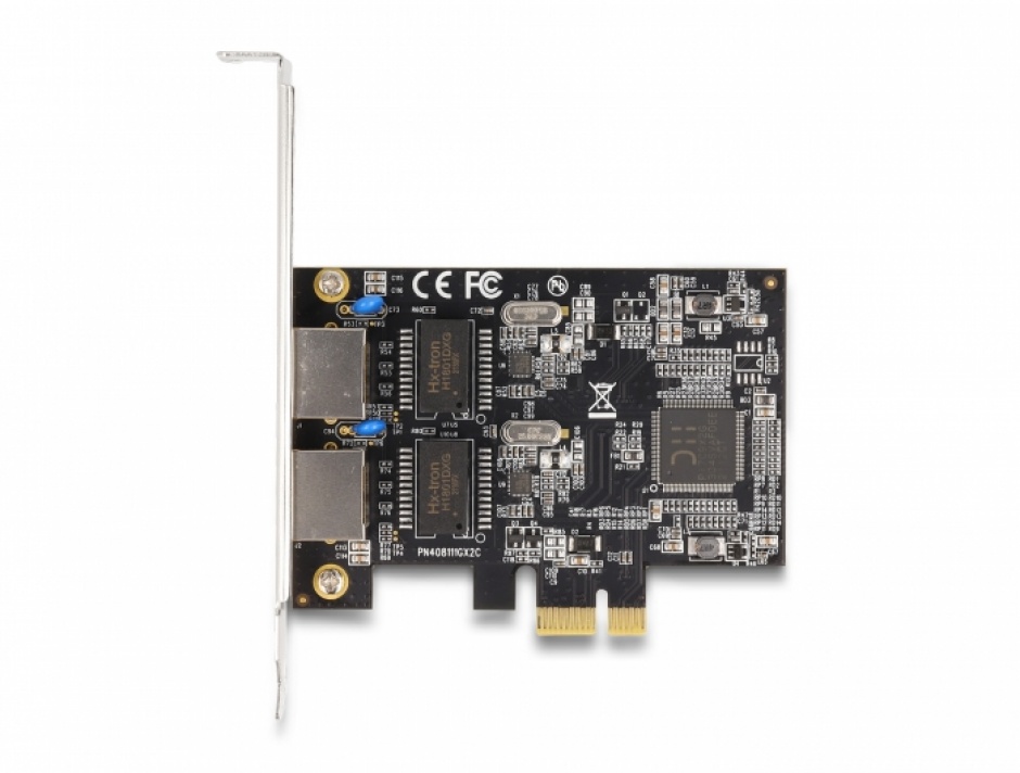 Imagine PCI Express la 2 x RJ45 Gigabit LAN RTL8111, Delock 88615