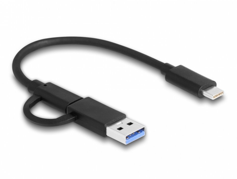 Imagine Cititor de carduri USB 3.2 type C la CFexpress/XQD, Delock 91008