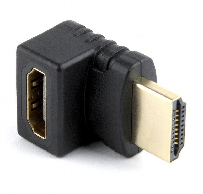 Imagine Adaptor HDMI unghi 90 grade T-M, Gembird A-HDMI270-FML