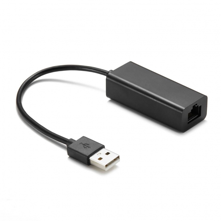 Imagine Adaptor USB 2.0 la RJ45 LAN, ADAPT-USB2.0-NW-WL