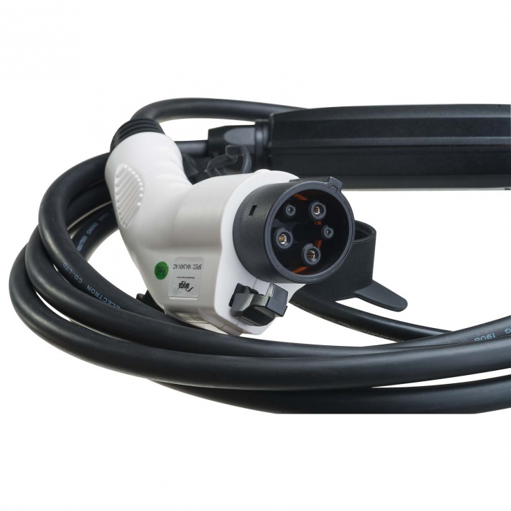 Imagine Cablu de incarcare masini electrice Type 1 16A Control Box 5m, AK-EC-05