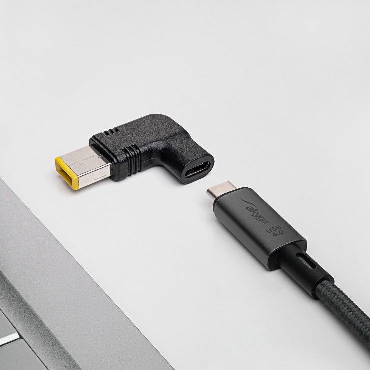 Imagine Adaptor alimentare USB type C la Slim Tip Lenovo M-T 18.5V-20V/100W, AK-ND-C11