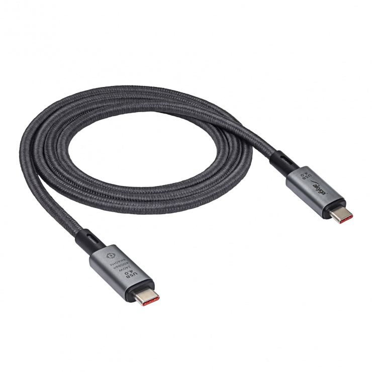 Imagine Cablu USB 4 type C T-T 240W 1m, AK-USB-45