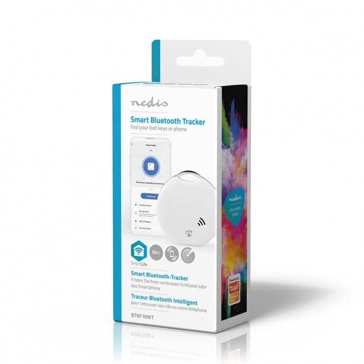 Imagine Tag localizare chei Bluetooth 4.0, Nedis BTKF10WT