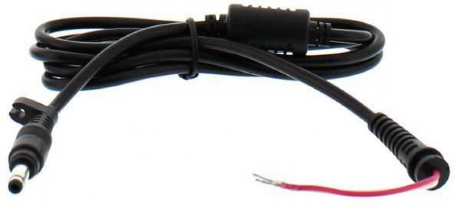Imagine Cablu de alimentare DC 4.8 x 1.7mm HP la 2 fire deschise 1.2m 90W, CABLE-DC-HP-4.8X1.7/TB