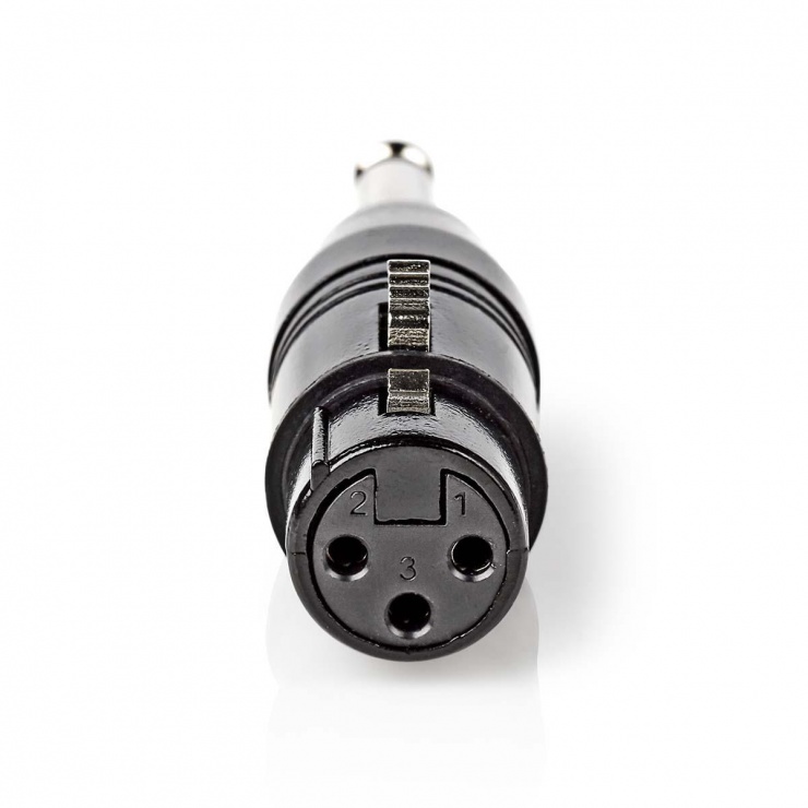 Imagine Adaptor XLR 3 pini la jack stereo 6.35mm M-T, Nedis CAGP15941ME