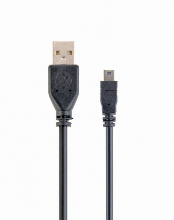 Imagine Cablu USB 2.0 la mini USB 5 pini 1.8m, Gembird CCP-USB2-AM5P-6