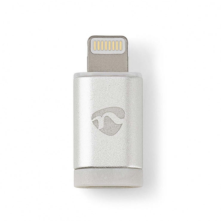 Imagine Adaptor micro USB la Apple Lightning M-T, Nedis CCTB39901AL