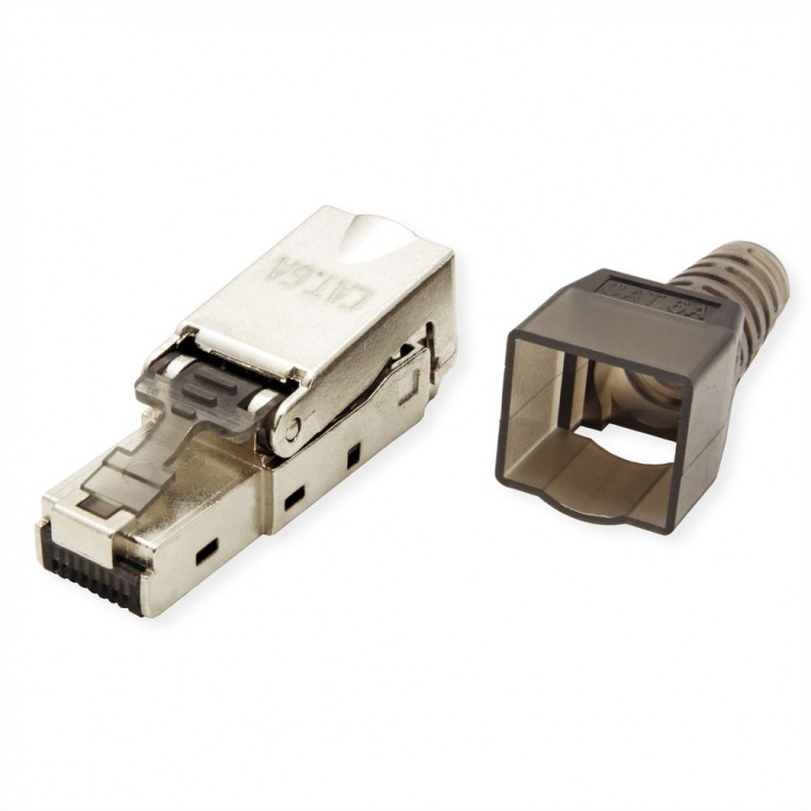 Imagine Conector MYCON retea RJ45 Cat.6A STP pentru fir solid AWG 23-26, CON0373