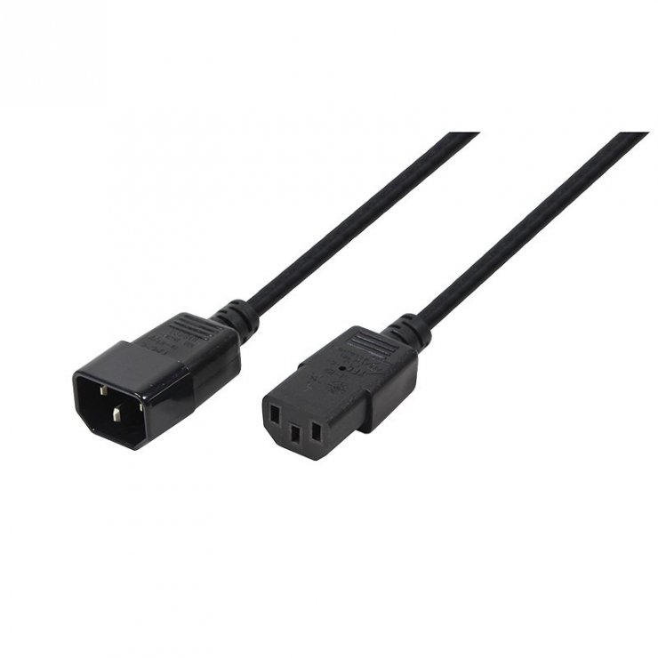 Imagine Cablu prelungitor alimentare PC C13 la C14 3m, Logilink CP110