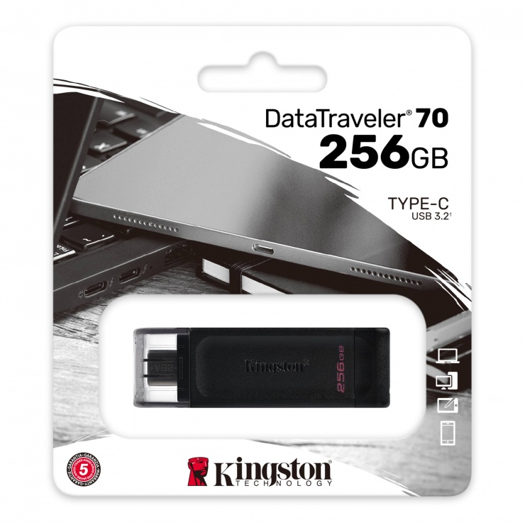 Imagine Stick USB 3.2-C 256GB DataTraveler 70, Kingston DT70/256GB