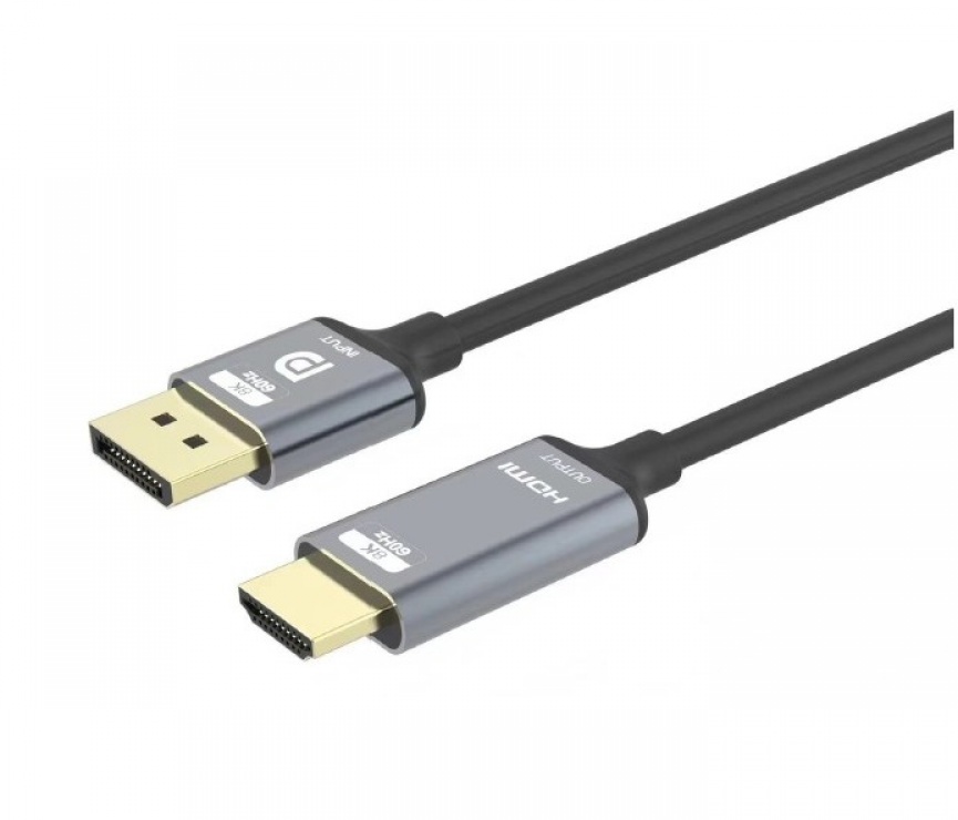 Imagine Cablu Displayport la HDMI 8K60Hz/4K144Hz T-T 2m, kportadk05-02