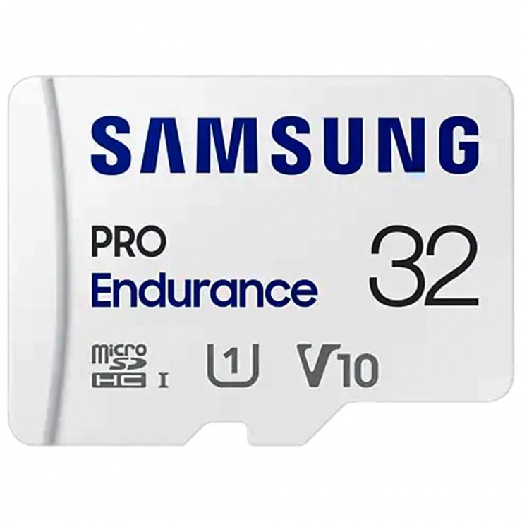 Imagine Card de memorie PRO Endurance microSD Class10 32GB + adaptor, Samsung MB-MJ32KA/EU