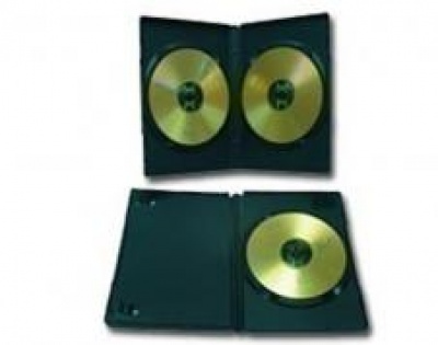 Imagine DVD CASE BLACK FOR 2 PCS SLIM