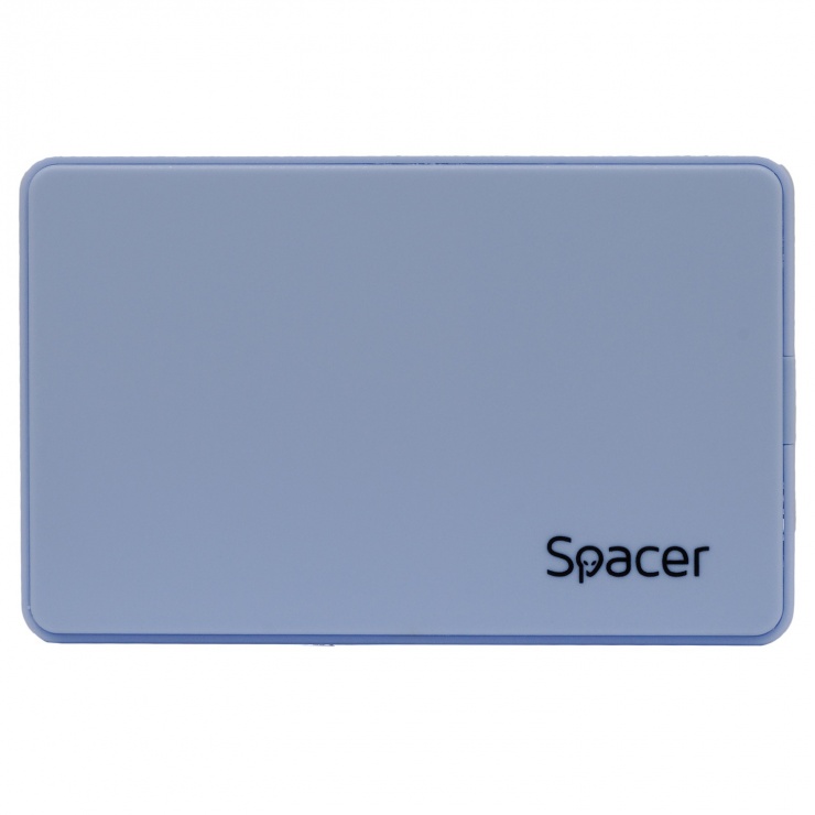 Imagine Rack extern USB 3.0 pentru HDD SATA 2.5" Bleu, Spacer SPR-25612BL