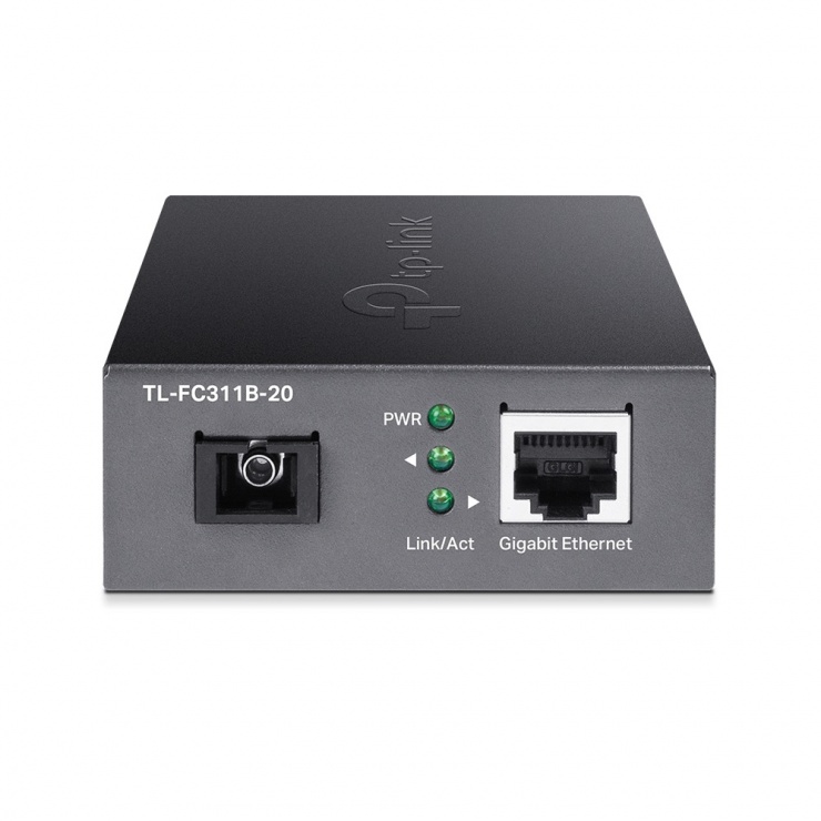Imagine Media convertor Gigabit WDM SC Single-Mode, TP-LINK TL-FC311B-20