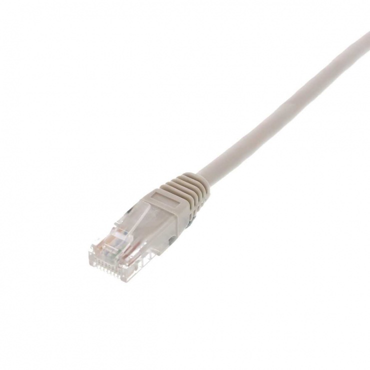 Imagine Cablu de retea RJ45 cat.6 UTP 0.25m Gri, UTP-6003-0.25GY-WL