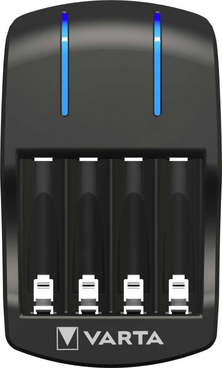 Imagine Incarcator universal + 4 acumulatori AA 2100 mAh, Varta VARTA-57647