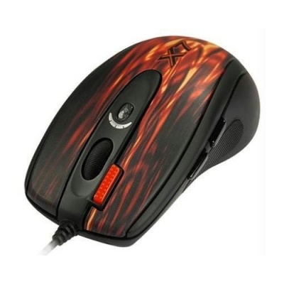 Imagine Mouse Laser USB Gaming  Oscar Red/Black Full Speed  A4tech XL-750BK-2