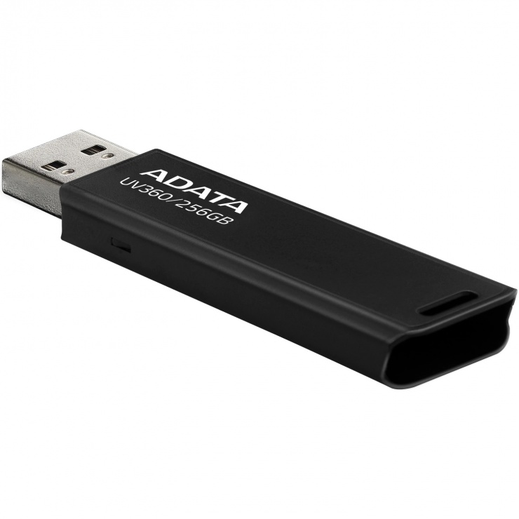 Imagine Stick USB 3.2 UV360 256GB Negru, ADATA AUV360-256G-RBK