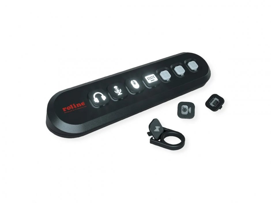 Imagine HUB USB 3.2 Gen1-A la 7 x USB-A Swappable Buttons, Roline 14.02.5063
