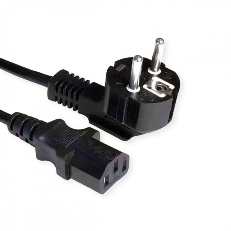 Imagine Cablu de alimentare PC C13 3m Negru, Value 19.99.1014