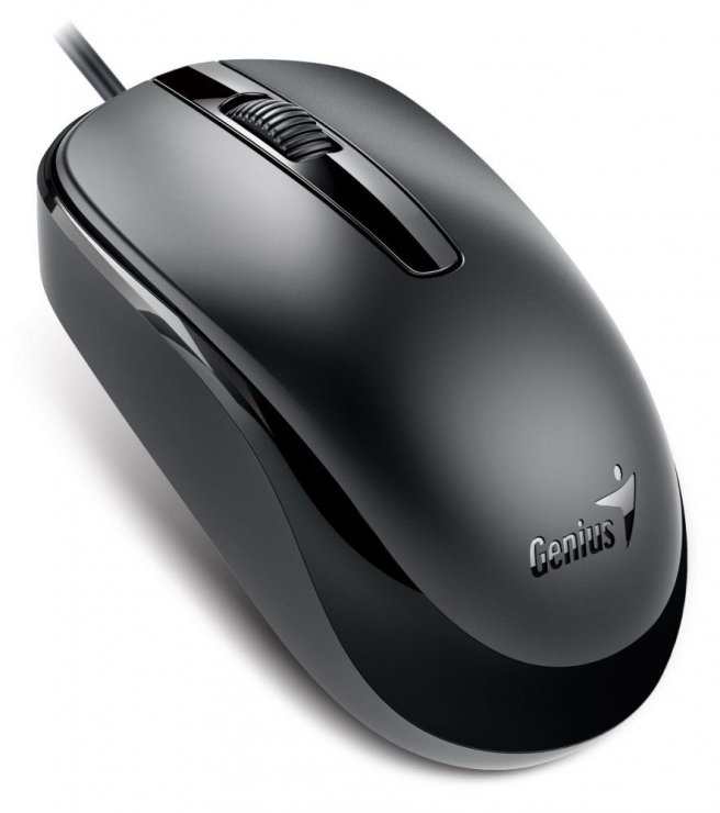 Imagine Mouse optic USB type C 1.5m Negru, Genius DX-120