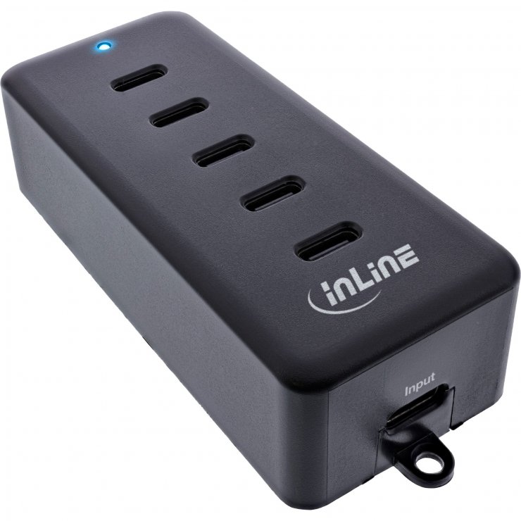 Imagine Incarcator priza USB type C la 5 x USB type C 100W, InLine IL31515D