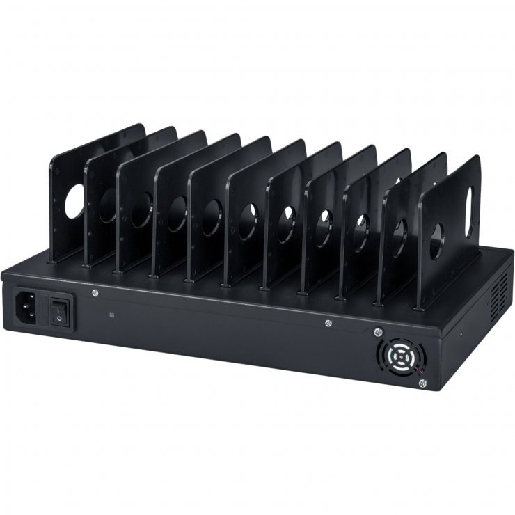 Imagine Statie de incarcare (incarcator priza) 1000W cu 10 x USB-C PD3.0 QC5.0, InLine IL31516B