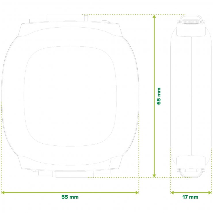 Imagine Cablu USB type C la USB type C 100W 0.8m retractabil, InLine IL35850