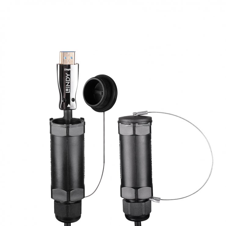 Imagine Cablu Armoured fibra Optica Hybrid HDMI 8K60Hz 15m, Lindy L38528