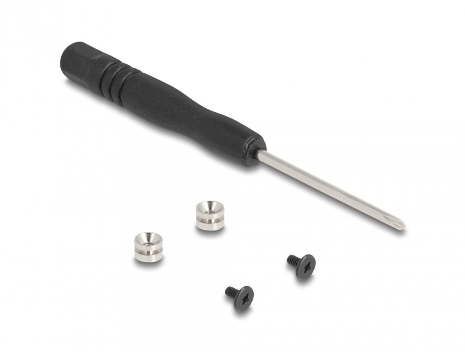 Imagine Riser card PCI Express 4.0 x16 cu 2 x M.2 Key M NVMe slot - bifurcation, Delock 41802