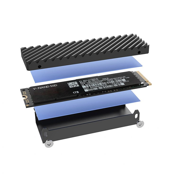 Imagine Rack extern USB4 pentru SSD M.2 PCIe NVME, Lindy L43394