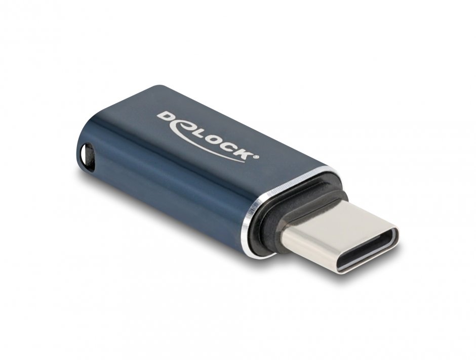 Imagine Adaptor USB 2.0 Type C la Lightning T-M PD3.0, Delock 60688