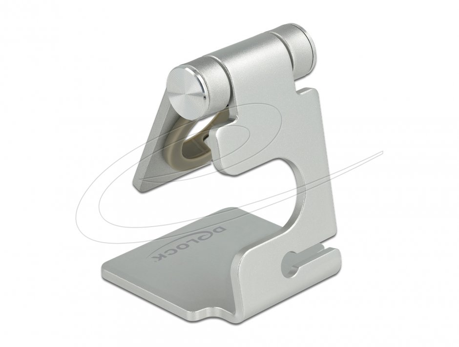 Imagine Suport ajustabil de birou pentru smartwatch Argintiu, Delock 18428