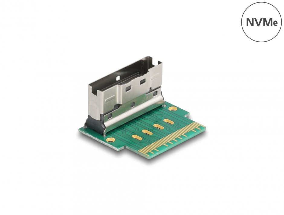 Imagine Adaptor Slim SAS SFF-8654 8i T-M unghi 90 grade, Delock 64179