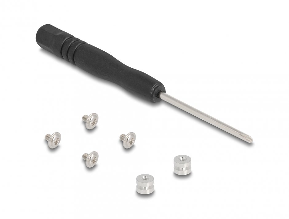 Imagine Convertor SFF-8654 8i la 2 x M.2 Key M NVMe SSD, Delock 64295