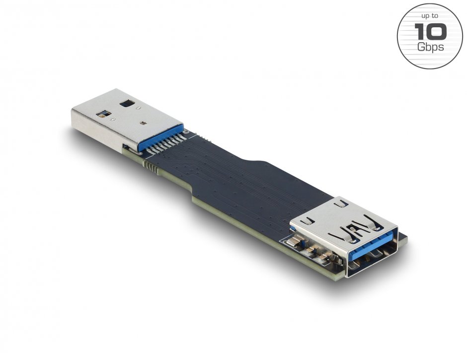 Imagine Extensie USB 10Gbps T-M flat, Delock 67419