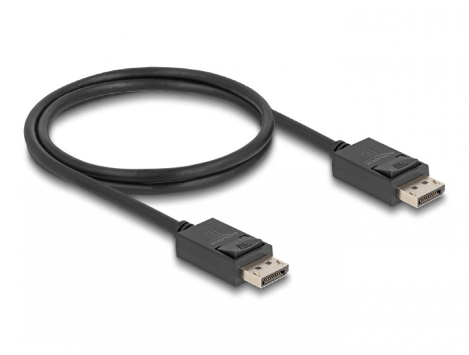 Imagine Cablu Displayport 16K30Hz/8K60Hz/4K120Hz T-T 1m, Delock 80492