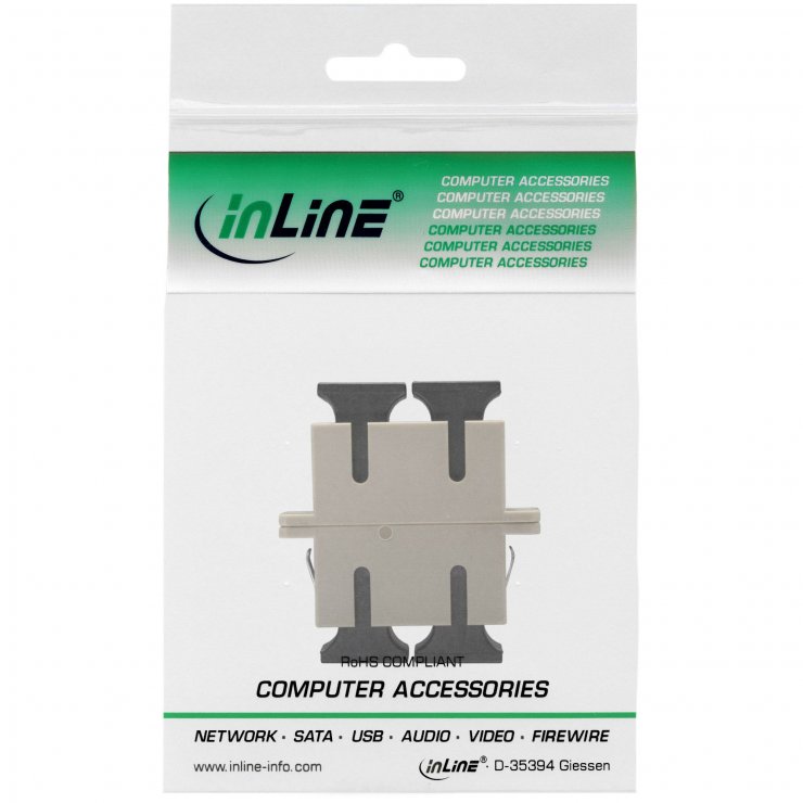 Imagine Adaptor fibra optica Duplex SC-SC multimode, InLine IL89992A
