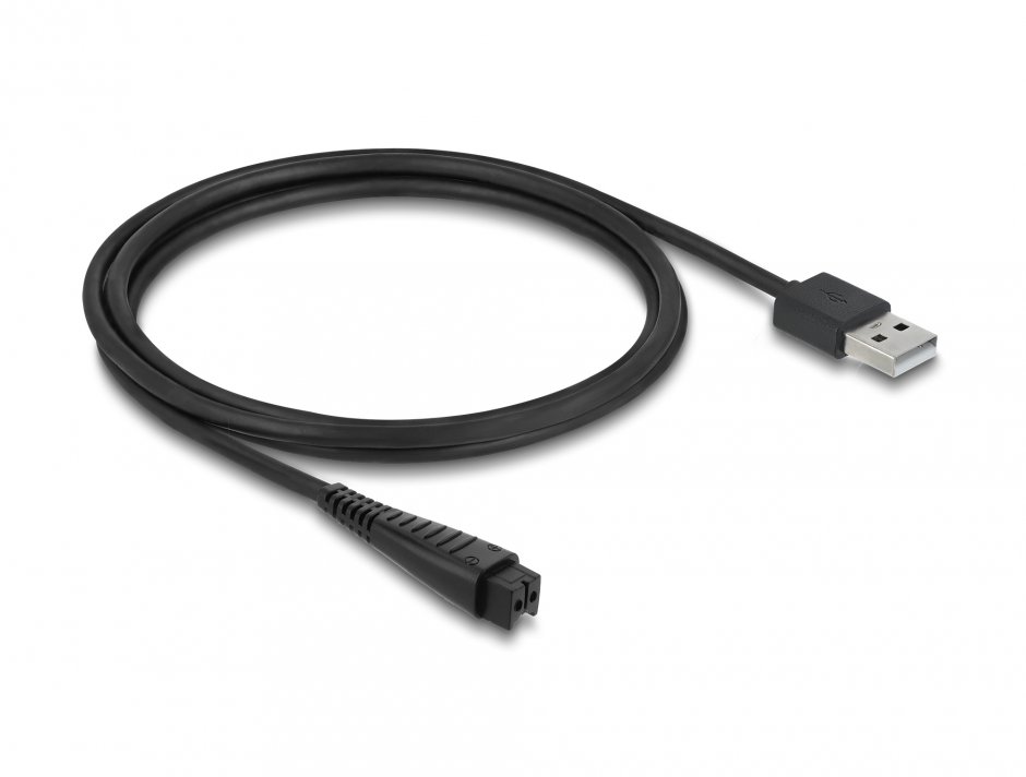 Imagine Cablu de alimentare USB 4.8V pentru aparate de ras electrice Panasonic ES-LV97/ES-LA63/RE7-51/RE7-59 1.5m, Delock 90984
