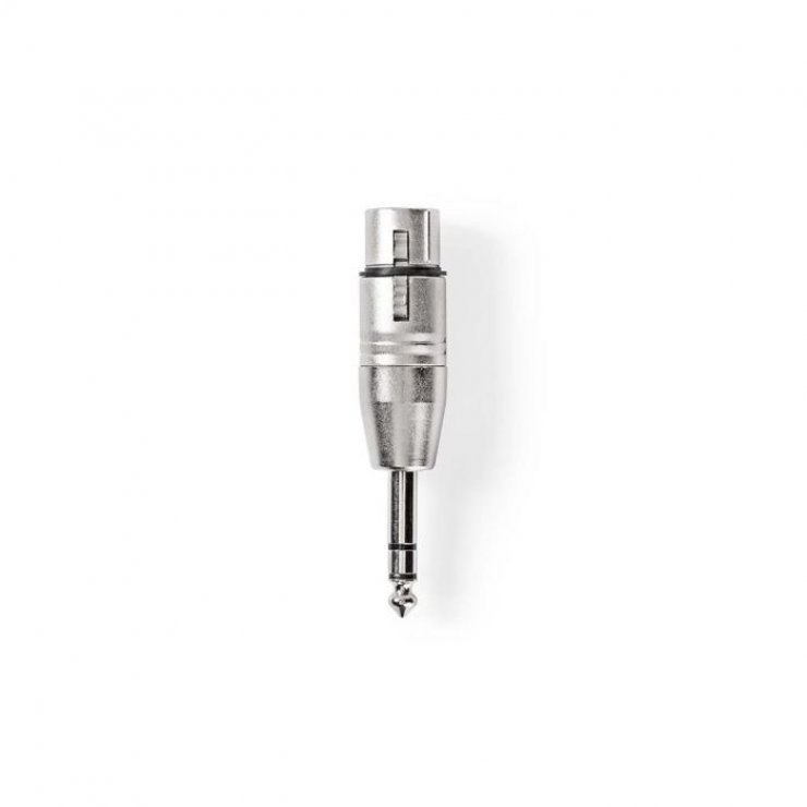 Imagine Adaptor XLR 3 pini la jack stereo 6.35mm M-T, Nedis CAGP15941ME